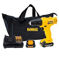 Taladro Atornillador 3/8 Inalámbrico 12v DCD700C2-B2 Dewalt