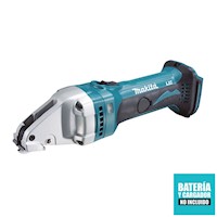 Cizalla Recta 18V / 1.6 mm / 4,300 CPM / Sin Baterías Makita