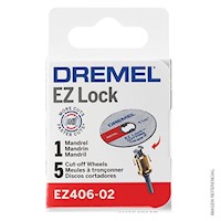 Dremel Kit Discos De Corte Ez-Lock+5 Discos Corte Metales