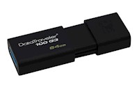 Kingston USB 64GB 3.0 DataTraveler 100 G3 Negro - DT100G3/64GB