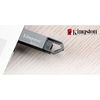 Kingston Memoria Flash USB 3.1 64GB DataTraveler Mini Gris DTMRX/64GB