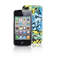 CARCASA IPHONE 4/4S BLUE WILD STYLE