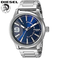 Reloj Diesel Rasp DZ1763 para Hombre Acero Inoxidable Dial Azul