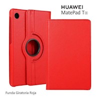 Funda Giratoria Huawei MatePad T8 Rojo