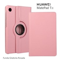 Funda Giratoria Huawei MatePad T8 Rosado