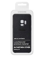 Estuche Samsung GALAXY S9 Cover ALCANTARA Original Y Oficial - Negro - EF-XG960