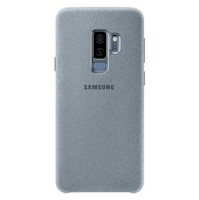 Samsung Cover GALAXY S9 Plus ALCANTARA Original Case - Silver - EF-XG965