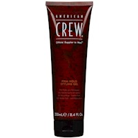 Gel Sin Alcohol Fijación Fuerte Firm Hold Styling Gel American Crew Men 250ml