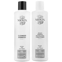 Nioxin-1 Shampoo Densificador + Acondicionador para Cabello Natural