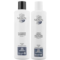 Nioxin-2 Shampoo Densificador + Acondicionador para Cabello Natural