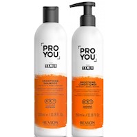 Shampoo Anti Frizz 350ml + Acondicionador Revlon Pro You The Tamer