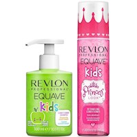 Shampoo + Acondicionador para niñas Princess Look Revlon Equave Kids