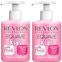 Dúo Shampoo para Niñas Princess Look Revlon Equave Kids 300ml