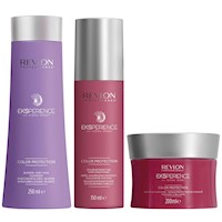 Shampoo Blonde + Acondicionador + Mascarilla Revlon Eksperience Color Protection
