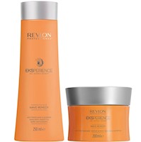 Shampoo Anti Frizz + Mascarilla Revlon Eksperience Wave Remedy