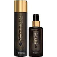 Shampoo 250ml + Aceite 95ml Sebastian Dark Oil