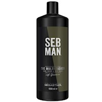 Shampoo para Cabello Barba y Cuerpo The Multitasker SEB MAN 1000ml