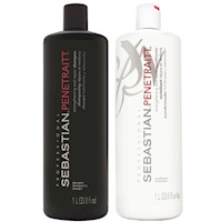 Shampoo Reparador 1000ml + Acondicionador 1000ml Sebastian Penetraitt