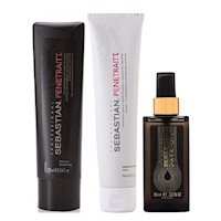 Shampoo 250ml + Mascarilla + Dark Oil Sebastian Penetraitt