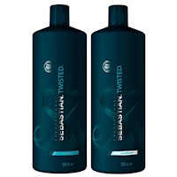 Shampoo para Rizos 1000ml + Acondicionador 1000ml Sebastian Twisted