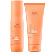 Shampoo 250ml + Acondicionador 200ml Wella Invigo Nutri Enrich