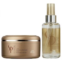 Mascarilla con Aceite de Argán  Elixir Wella Luxe Oil Keratin