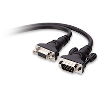 Belkin PRO Series DE-15 Cable extensión VGA macho a hembra 3m/9.8' - F2N025BT3M