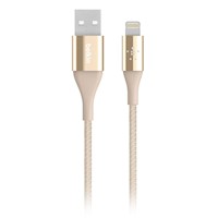 Belkin DuraTek Cable Lightning 1.2m to USB Type-A Charging - F8J207BT04-GLD