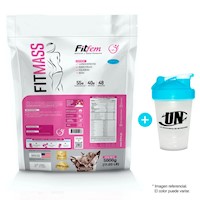 Proteína Fitfem Fit Mass 5 kg Chocolate + Shaker