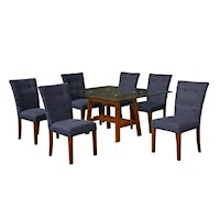 Comedor 6 Sillas BALVIN - FALOTIH - Cedro