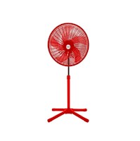 Ventilador Prima FS45AR de Pedestal 18" 60 Watts 3 Velocidades Rojo