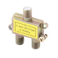 Splitter Divisor Cable Coaxial 2 Salidas Fulgore FU0630