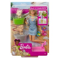 Barbie Baño de Perritos