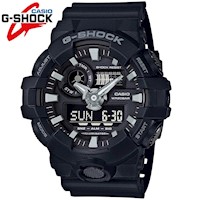 Reloj Casio G-Shock GA700-1B Digital Analógico Luz LED Acuático - Negro