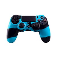 Silicone Case Negro-Azul Playstation 4