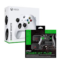 Mando Xbox Wireless Blanco Xbox Series X + Bateria Recargable