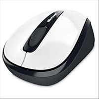 Microsoft Mouse Inalámbrico 3500 Wireless óptico Blanco GMF-00384