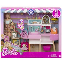 Muñeca Barbie Tienda de Artículos para Mascotas