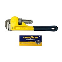 Llave de tubo de 8 "para trabajo pesado Goodyear  GY-WS-7007
