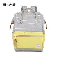 Himawari - Mochila para portátil  Holly Daze de 15 "(9001) - Gris / Amarillo