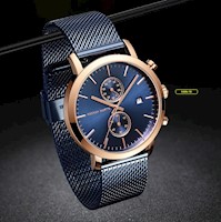 RELOJ HANNAH MARTIN - ELEGANTE AZUL | SKU: HAN-16