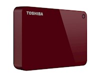 Toshiba 1TB Canvio Advance Rojo Disco Externo - HDTC910XR3AA