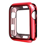 Case TPU para Apple Watch 42mm - Serie 5 / 4 / 3 / 2 / 1 - Rojo
