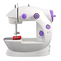 Mini Máquina De Coser Portátil Con Pedal Dual a Pilas o Corriente