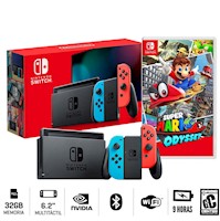 Nueva Consola Nintendo Switch 2019 + Super Mario Odyssey