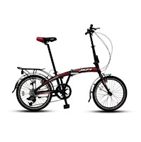 Jafi - Bicicleta Plegable Fly Aluminio 8v Aro 20