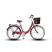 Jafi - Bicicleta Urbana Vintage Selene De Paseo Mujer Aro 26 7V