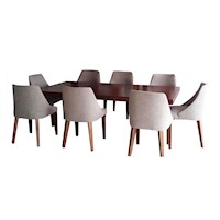 Juego de Comedor Giordana 8 Personas Color Beige