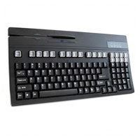 Unitech Teclado con Lector de Banda PS/2 Track I y II K2714SU-B