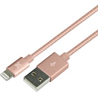 Cable Klip Xtreme Lightning a USB 3.0 de 1 metro Oro Rosa - KAC-010RG